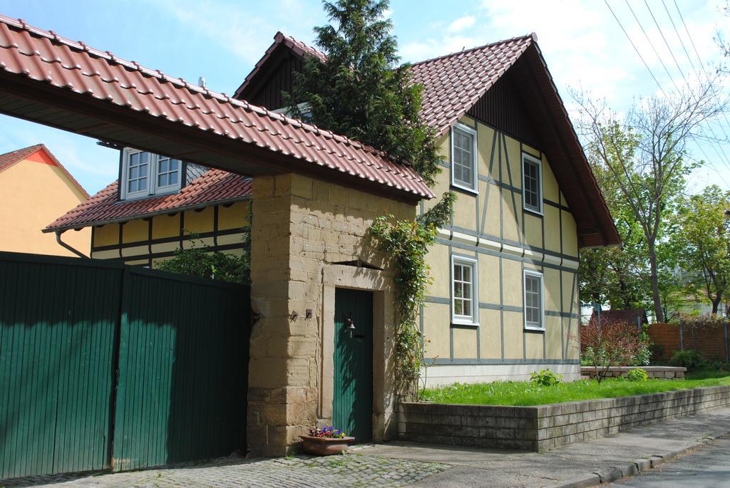 Ferienwohnung An der Gramme Niederzimmern Exterior foto